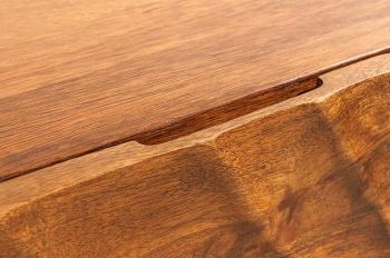 Hangend dressoir mangohout bruin 177 cm