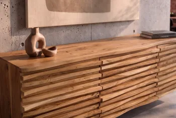 hangend dressoir acaciahout 174 cm