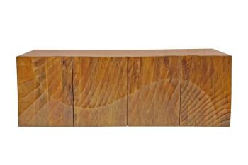 Hangend dressoir mangohout bruin 177 cm