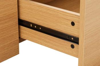 Zwevend tv-meubel eiken kleur 160 cm