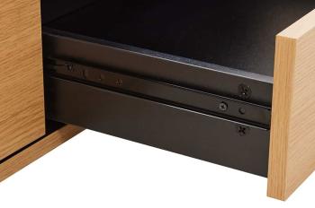 Zwevend tv-meubel eiken kleur 200 cm