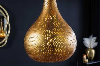 Hanglamp Oriental goud 50 cm