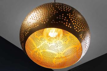 Hanglamp Oriental goud 50 cm