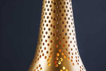 Hanglamp Oriental goud 50 cm