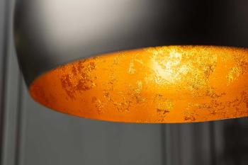 Hanglamp zwart goud 30cm