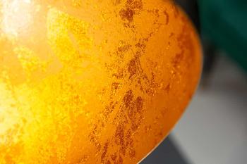 Hanglamp zwart goud 30cm