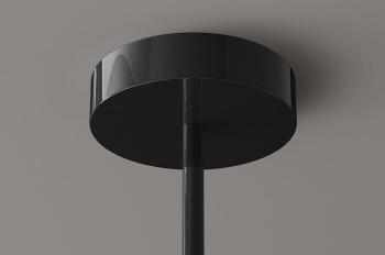 Design hanglamp rookglas metaal 5-delig