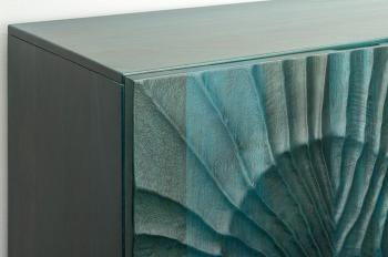 highboard turquoise mangohout 100 cm