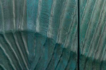 highboard turquoise mangohout 100 cm