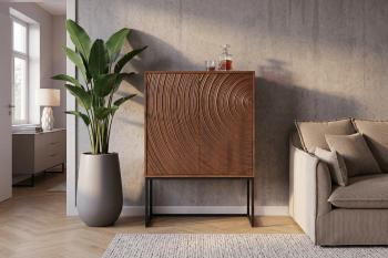 Highboard wandkast bruin 120 cm