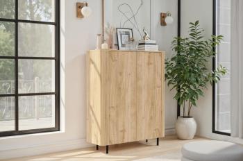 Highboard wandkast eiken cadiz 130cm