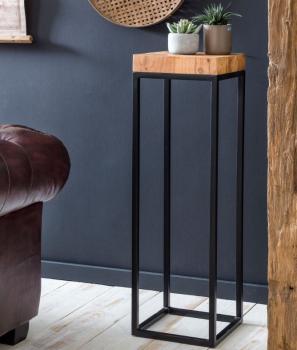 Hoge planten tafel acaciahout 70 cm