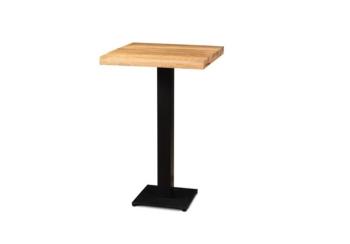 vierkante bartafel statafel mangohout 70 cm