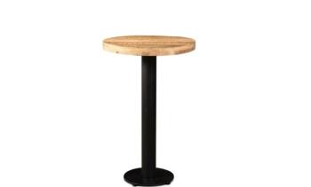 ronde bartafel statafel mangohout 80 cm