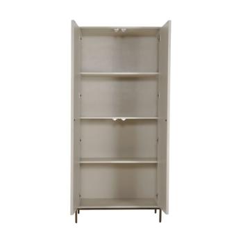 hoge wandkast zandbeige 90 cm