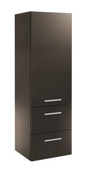 hangende kast bruin 128 cm