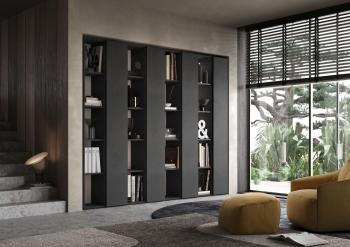 kastenwand Infinity zwart 