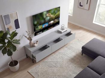 Lowboard TV meubel grijs 150 cm