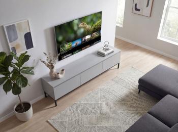 Lowboard TV meubel grijs 150 cm