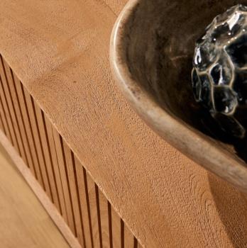 TV meubel mangohout naturel bruin 210 cm