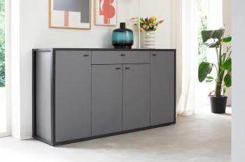 Lux dressoir grijs antraciet