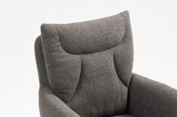 Luxe draaibare eetkamerstoel Taupe bruin