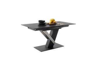 Massaro tafel antraciet keramiek 160-210 cm