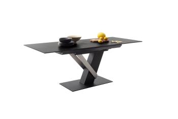 Massaro tafel antraciet keramiek 160-210 cm