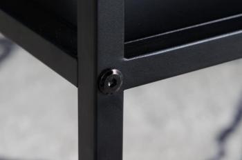 salontafel zwart metaal 70 cm