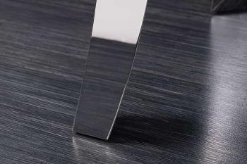 modern barok sidetable keramiek zwart marmerlook 145 cm