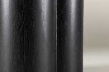 moderne eettafel zwart MDF 210 cm