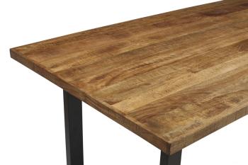 Eettafel mangohout bruin 200 cm