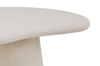 organische eetkamertafel cement 220 cm