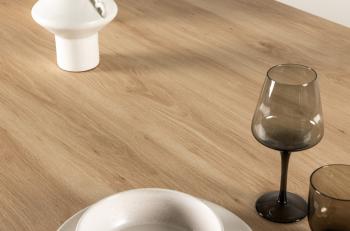 moderne eettafel naturel 210 cm
