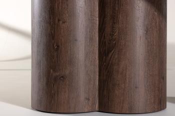 moderne eettafel walnoot bruin 210 cm