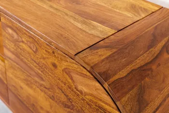 ovaal TV meubel sheesham hout 160 cm