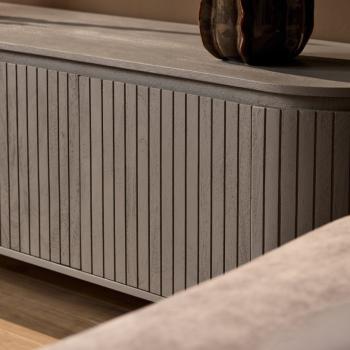 Modern design tv meubel taupe 165 cm