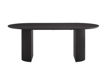 ovale eettafel Lagos donkerbruin 200 cm