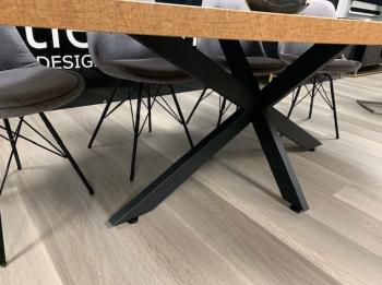 Tafel ovaal mangohout look 240 cm