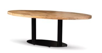 Ovale tafel mangohout 300 cm