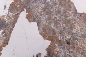 Ovale uitschuifbare tafel walnoot taupe keramiek 160-200 cm