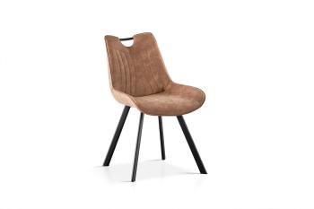 Eetkamerstoel bruin vintage