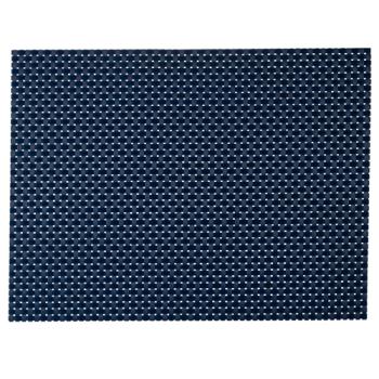 placemat blauw gevlochten