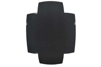 Wandspiegel met gouden omlijsting 90 cm