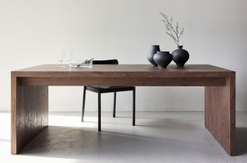 Eettafel walnoot bruin 200 cm