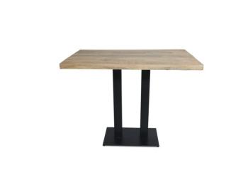 hoge bartafel statafel mangohout 120x80 cm