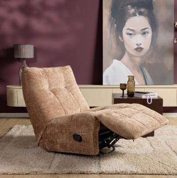 Draaibare relaxfauteuil cinnamon