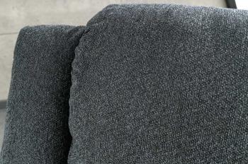 Relaxfauteuil grijs stof