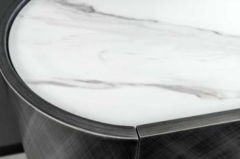 Scharnieren van illusion sideboard bruin