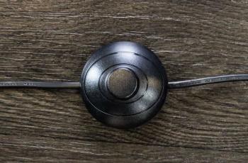 vloerlamp zwart goud 145 cm